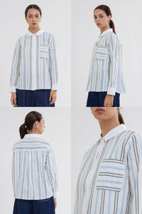 Cream Striped Roselle