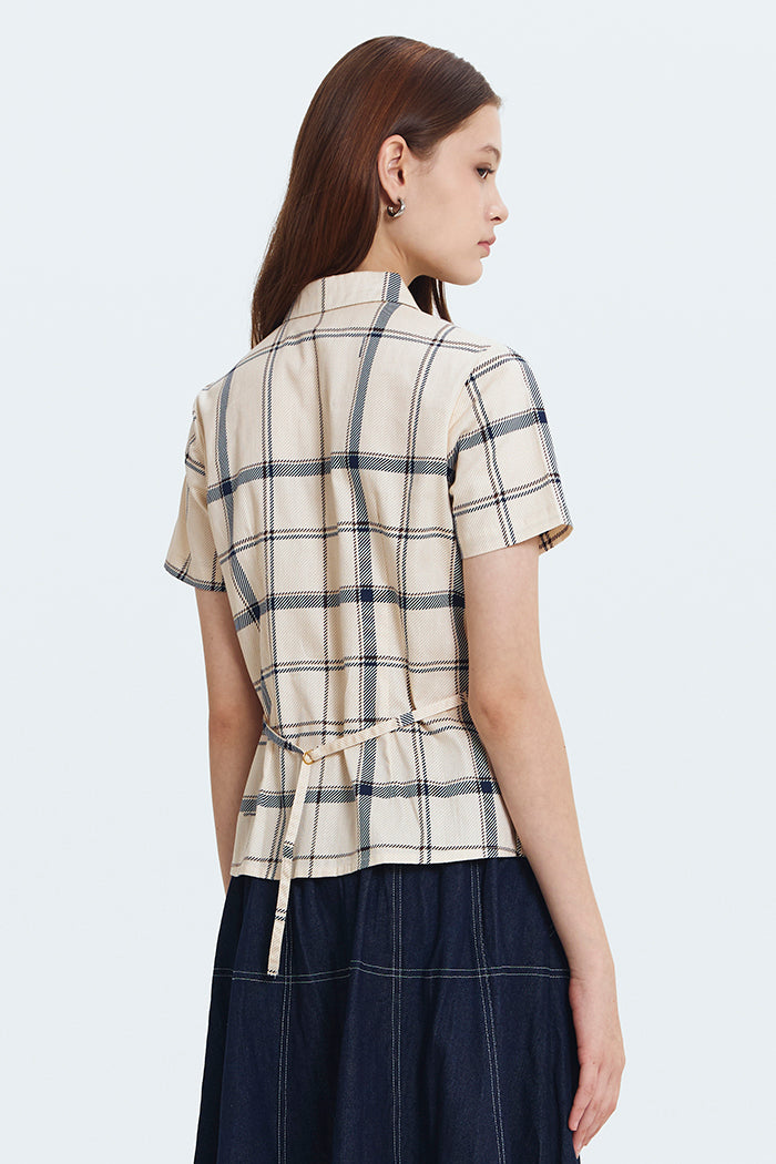 Cream Tartan Abbey