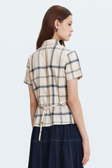 Cream Tartan Abbey