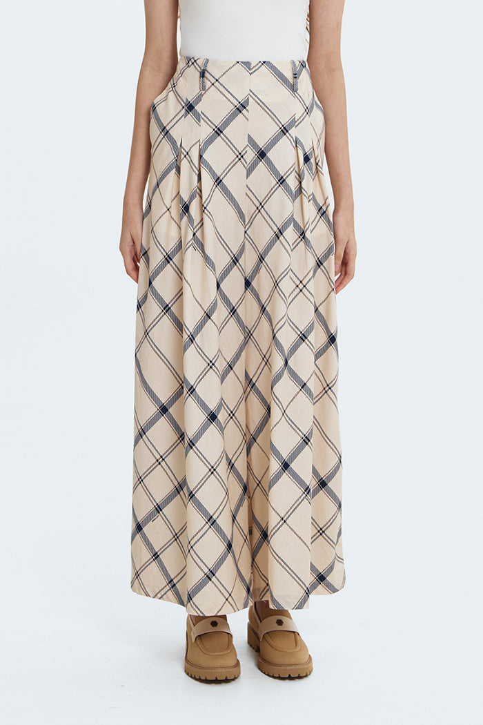 Cream Tartan Edin
