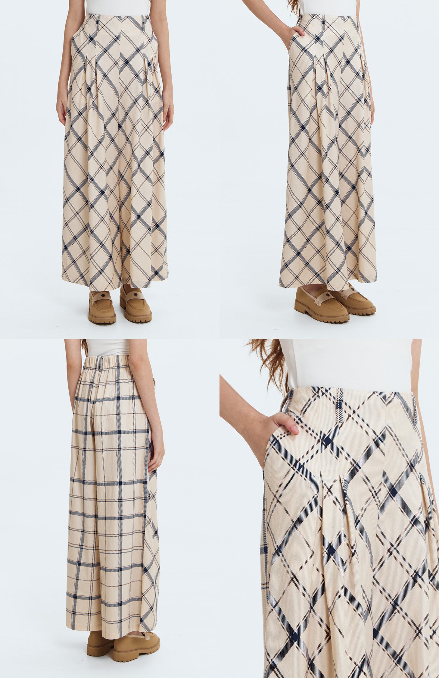Cream Tartan Edin
