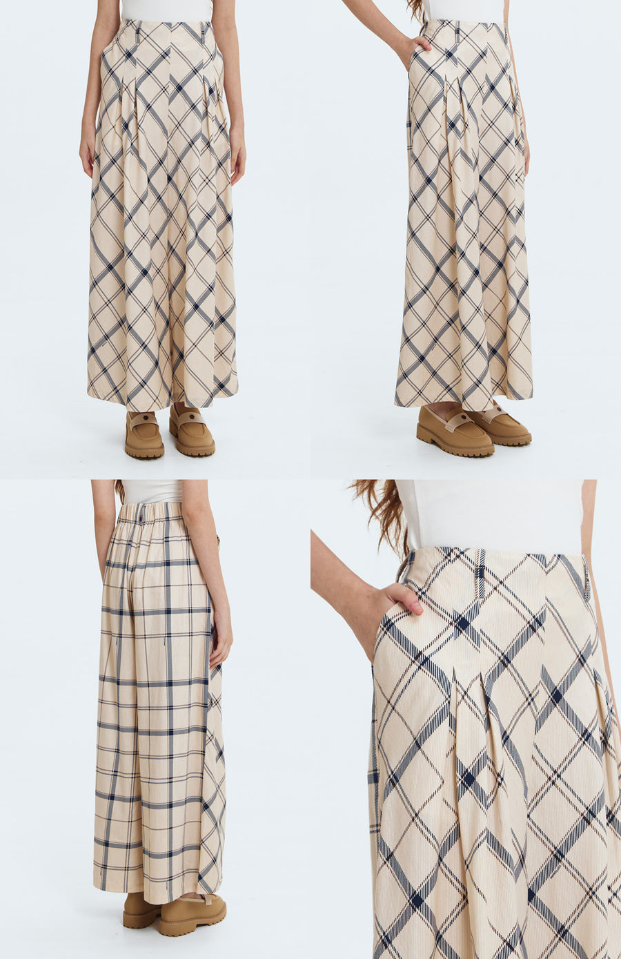 Cream Tartan Edin