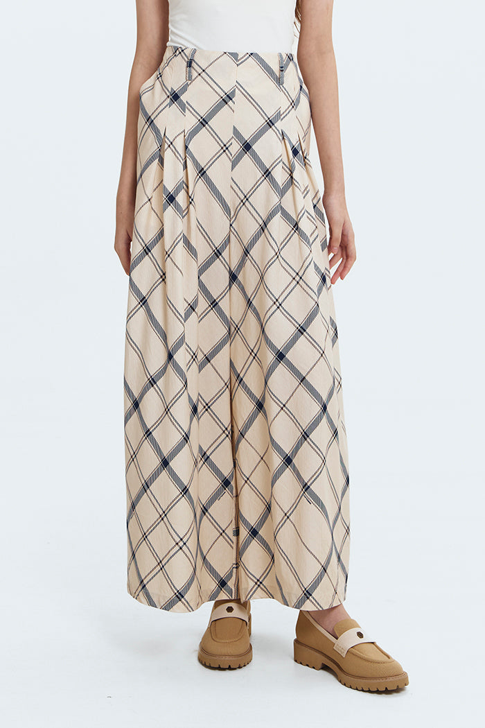 Cream Tartan Edin