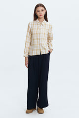 Cream Tartan Merel
