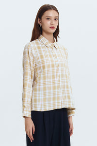Cream Tartan Merel