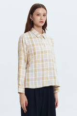 Cream Tartan Merel