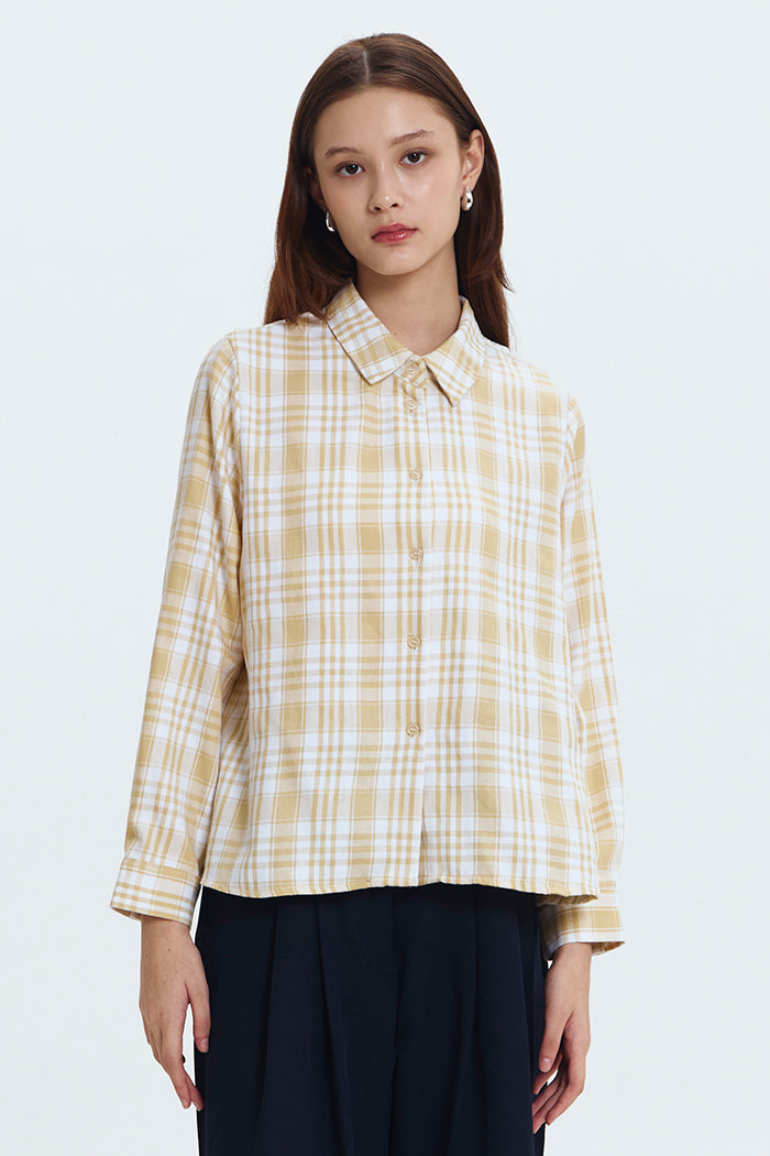 Cream Tartan Merel