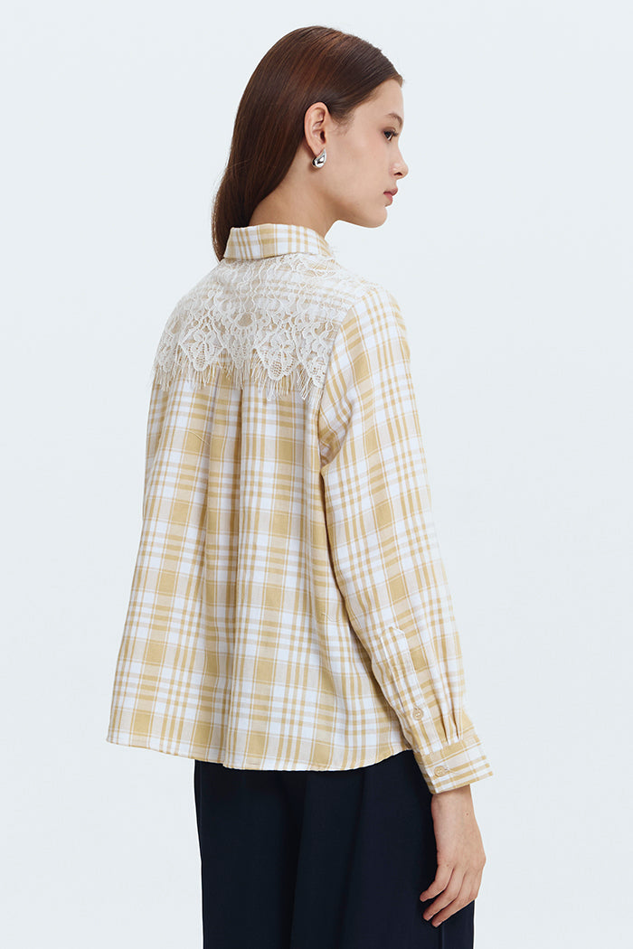 Cream Tartan Merel