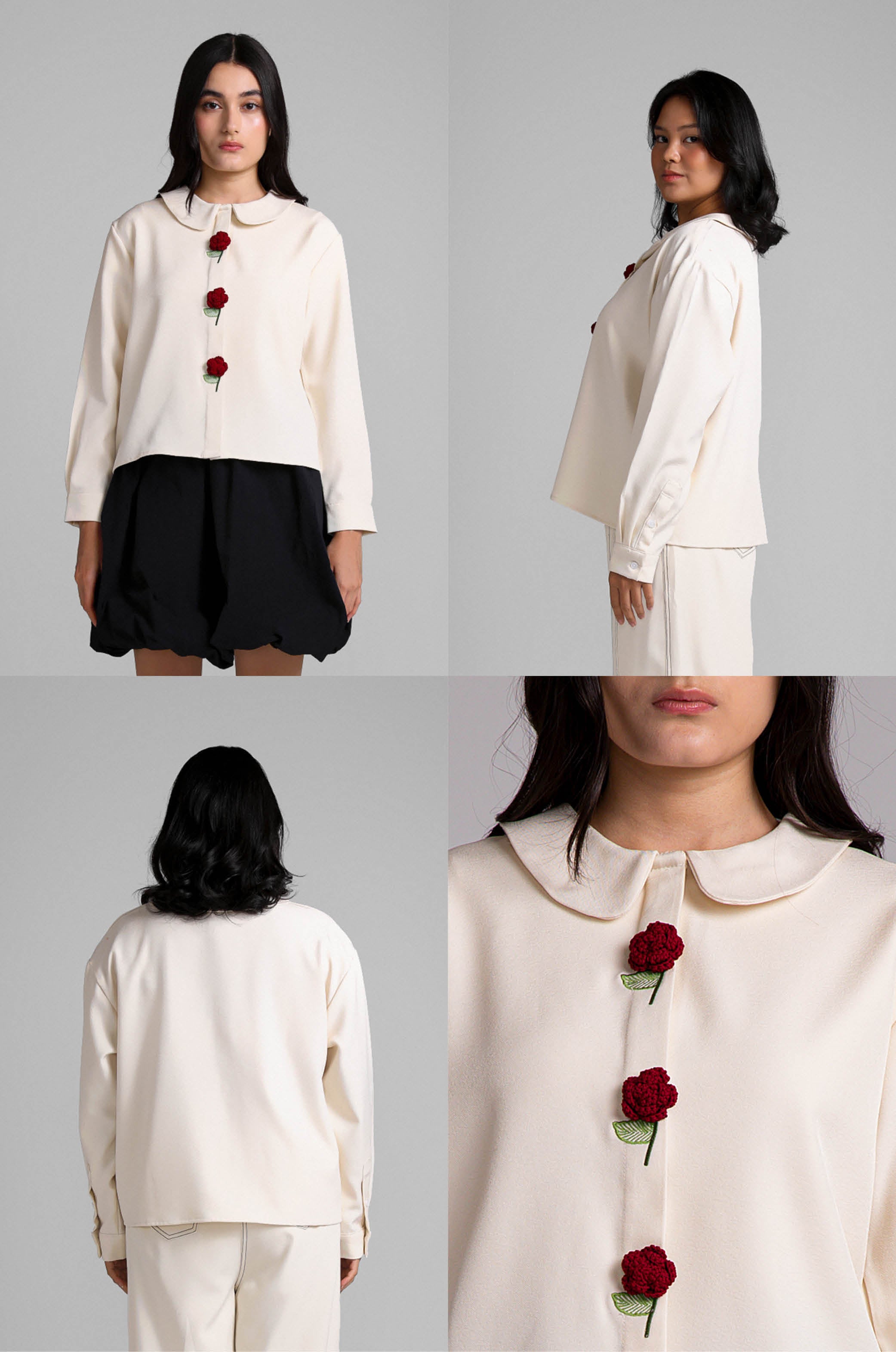 Cream Romaine - Defect Sale