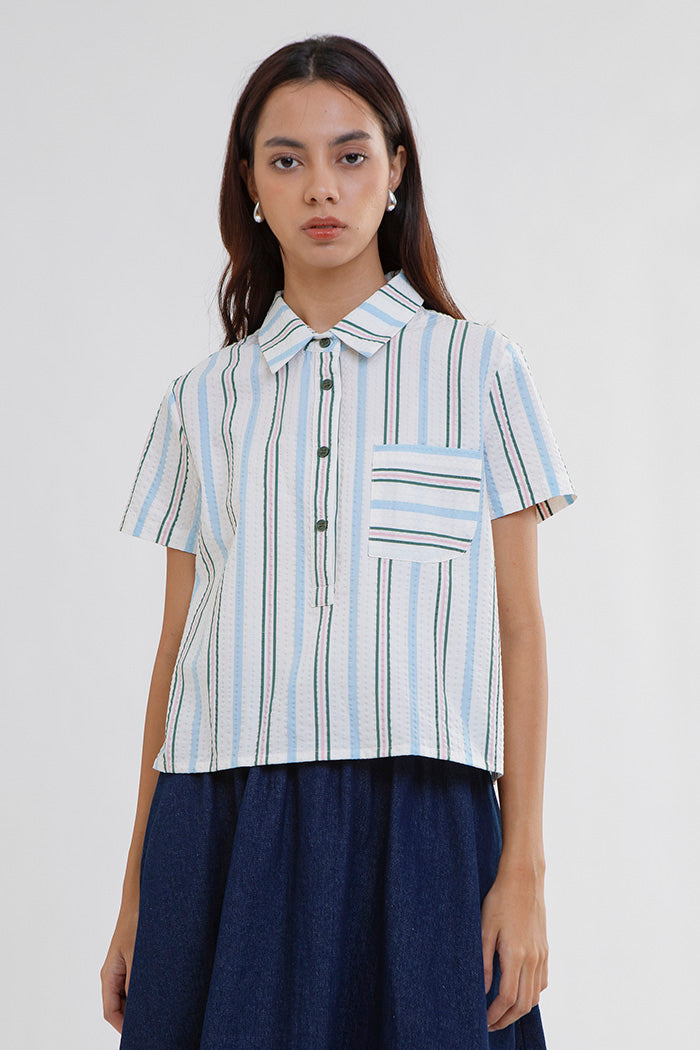 Cream Striped Aliki
