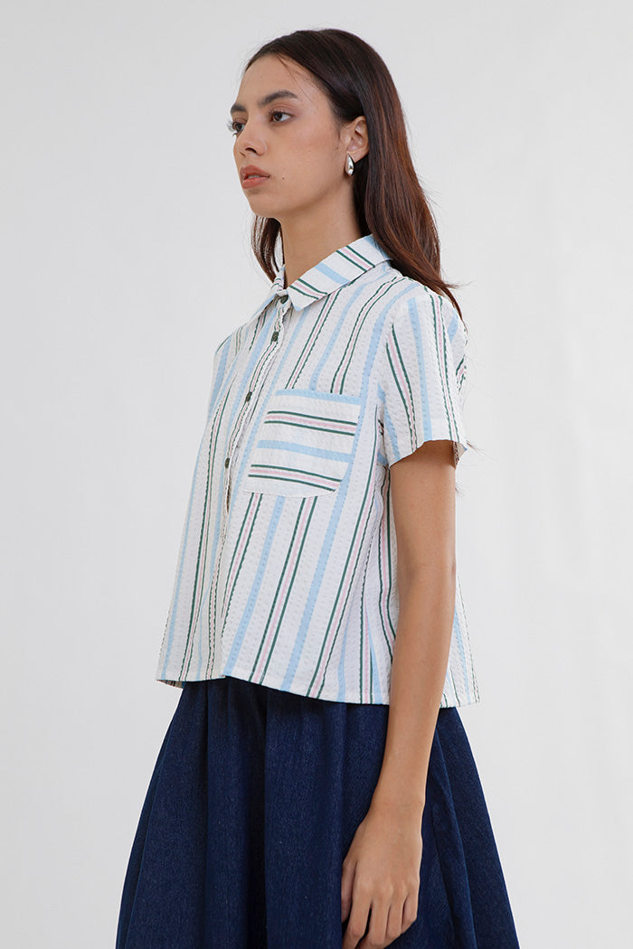 Cream Striped Aliki