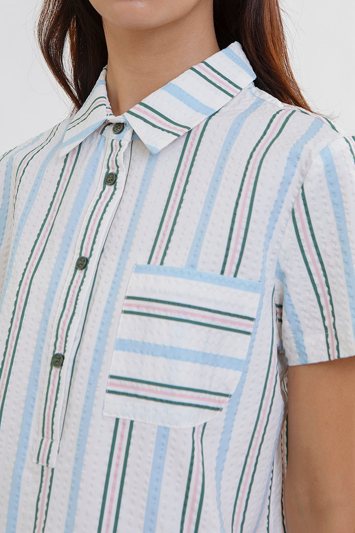 Cream Striped Aliki