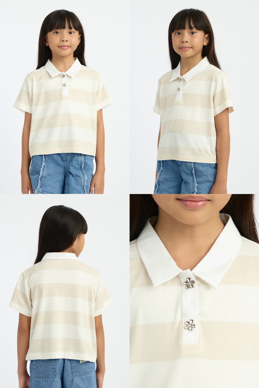 Cream Striped Eilir
