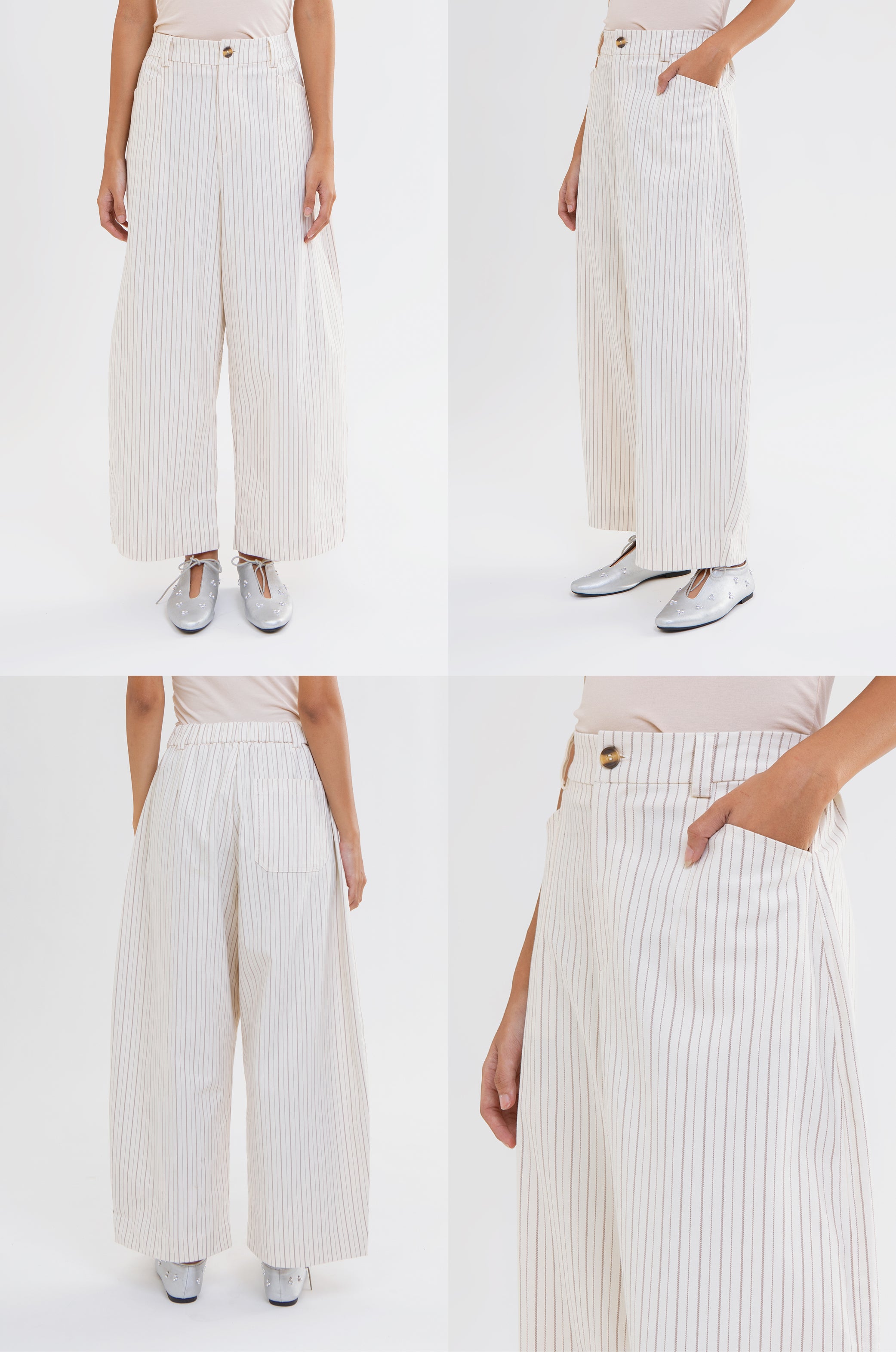 Cream Striped Meglio