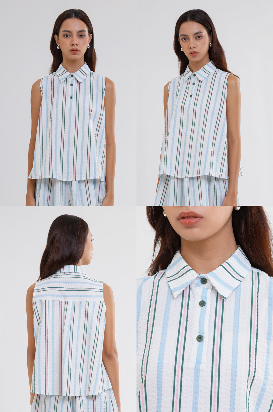 Cream Striped Quila