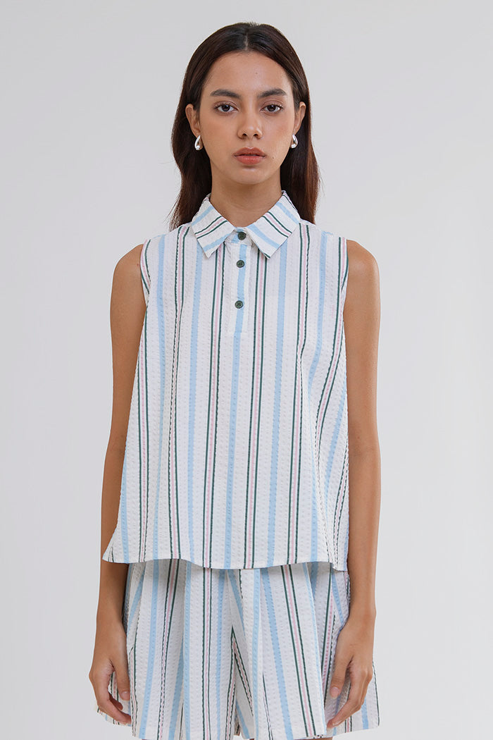 Cream Striped Quila