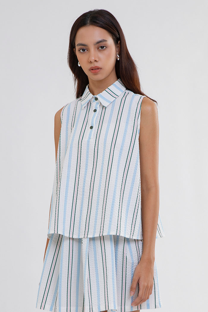 Cream Striped Quila