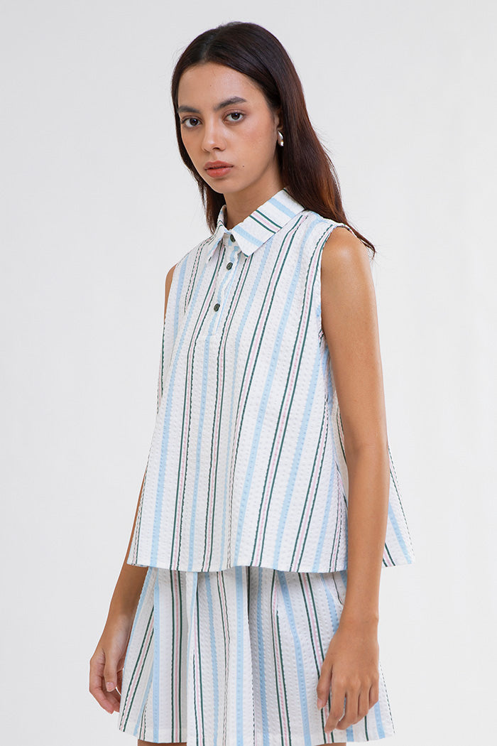 Cream Striped Quila