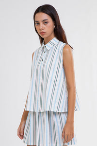 Cream Striped Quila