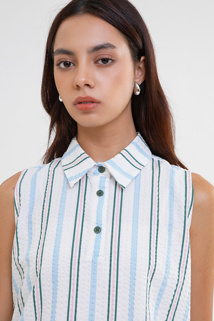Cream Striped Quila