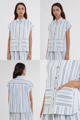 Cream Striped Roldan