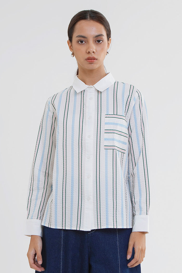 Cream Striped Roselle