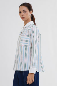 Cream Striped Roselle