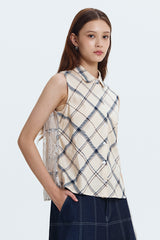 Cream Tartan Almada