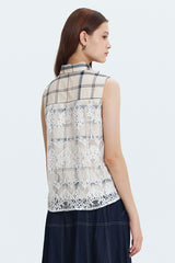 Cream Tartan Almada