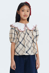 Cream Tartan Frey