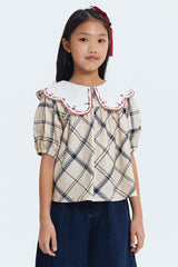 Cream Tartan Frey