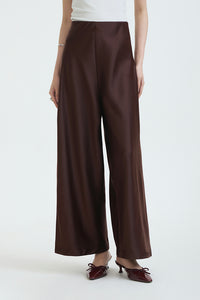 Dark Brown Satin Pama
