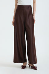 Dark Brown Satin Pama