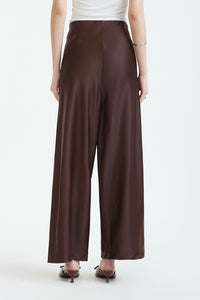 Dark Brown Satin Pama