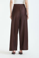 Dark Brown Satin Pama