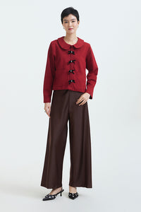 Dark Brown Satin Pama