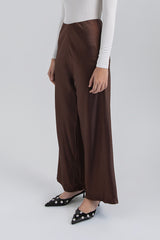 Dark Brown Satin Pama