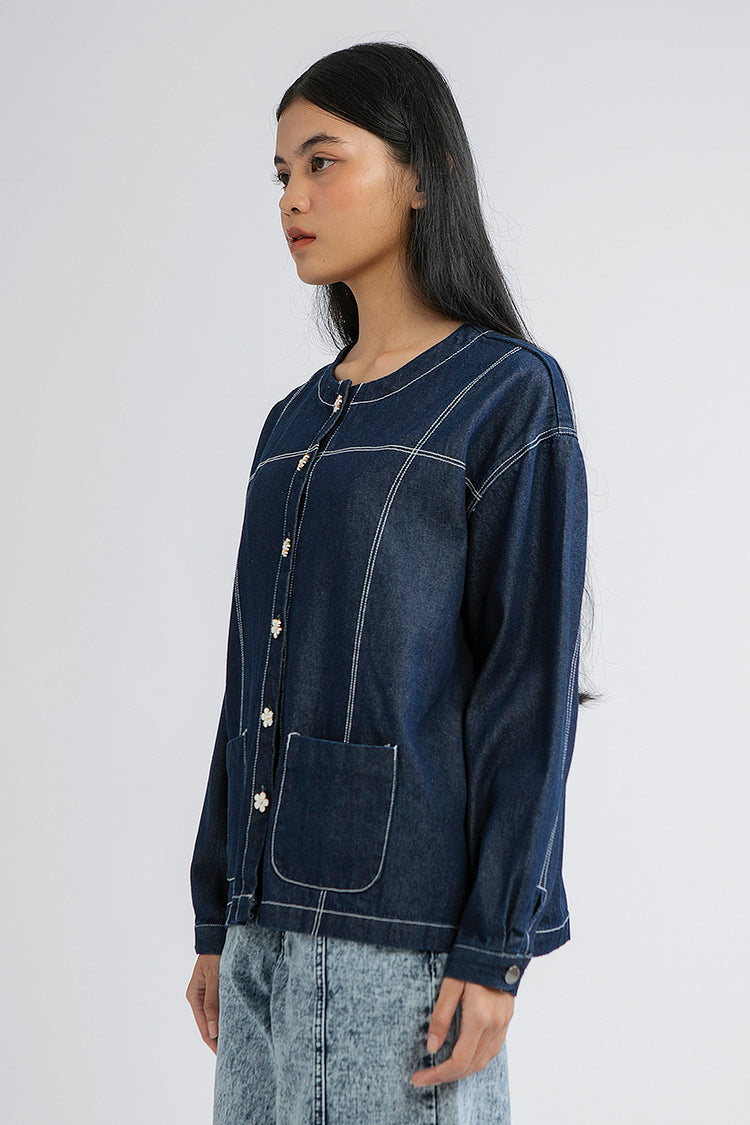 Dark Denim Fiamma - Defect Sale