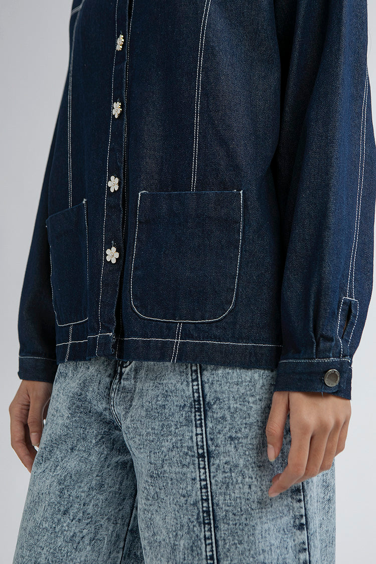 Dark Denim Fiamma - Defect Sale