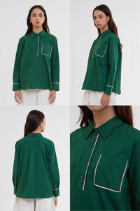Dark Green Odilia