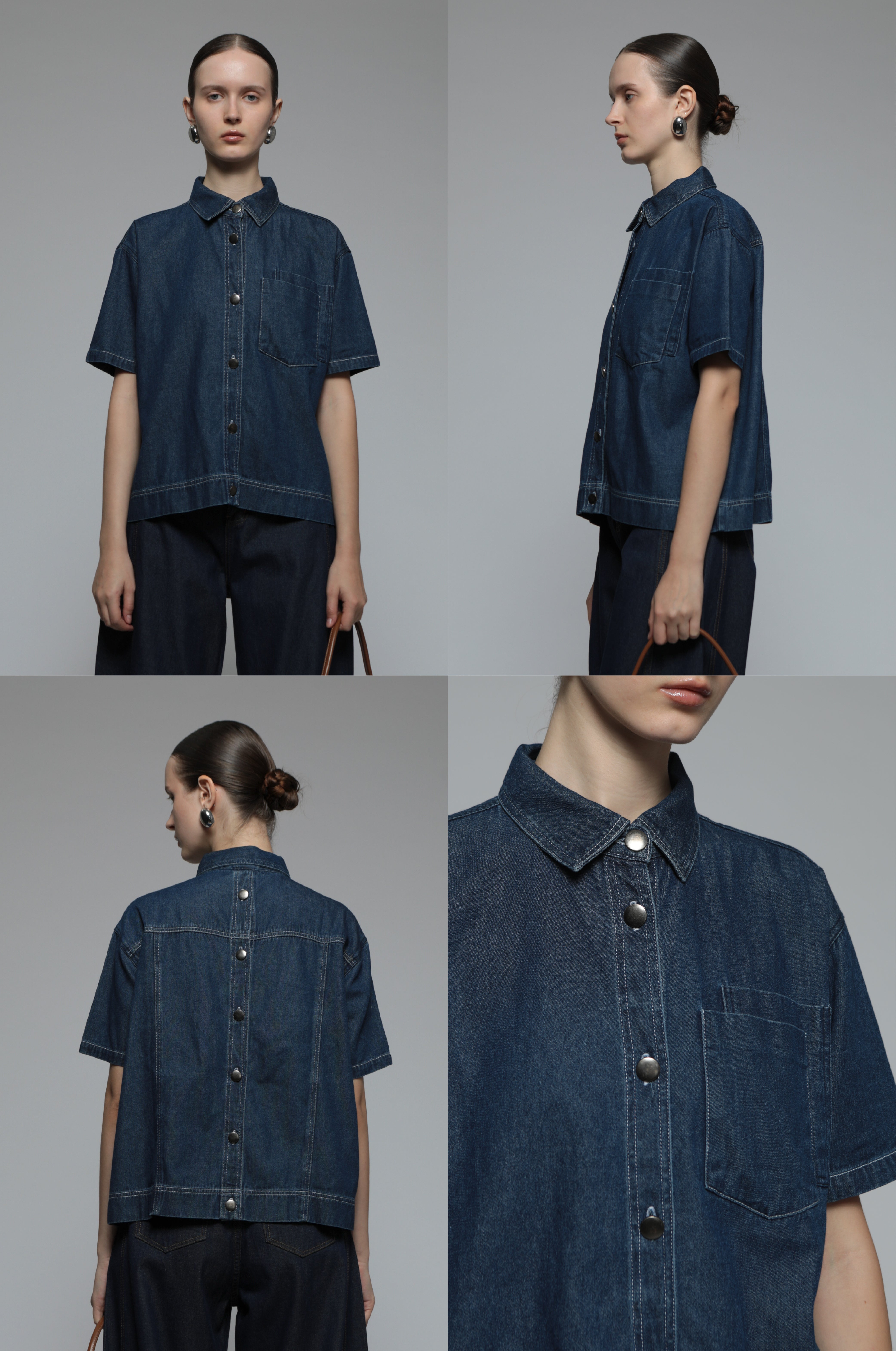 Dark Wash Denim Truss