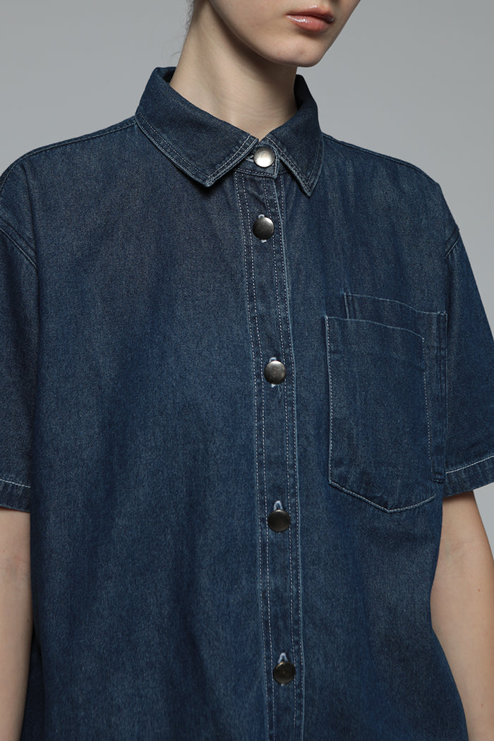 Dark Wash Denim Truss