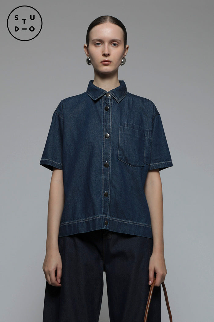 Dark Wash Denim Truss