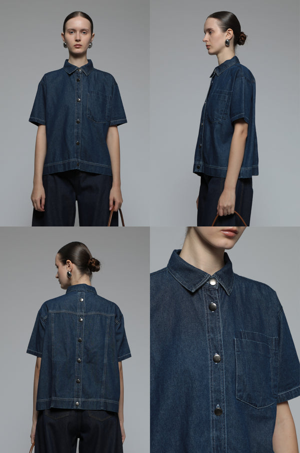 Dark Wash Denim Truss