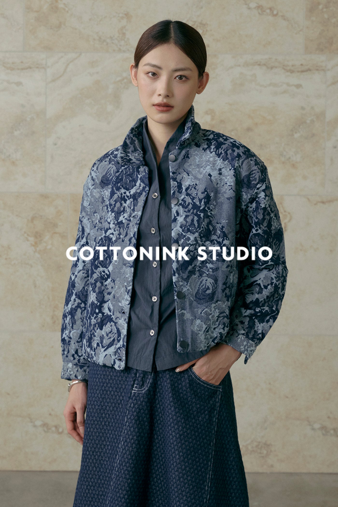 COTTONINKSTUDIO - Dark Denim Arbo