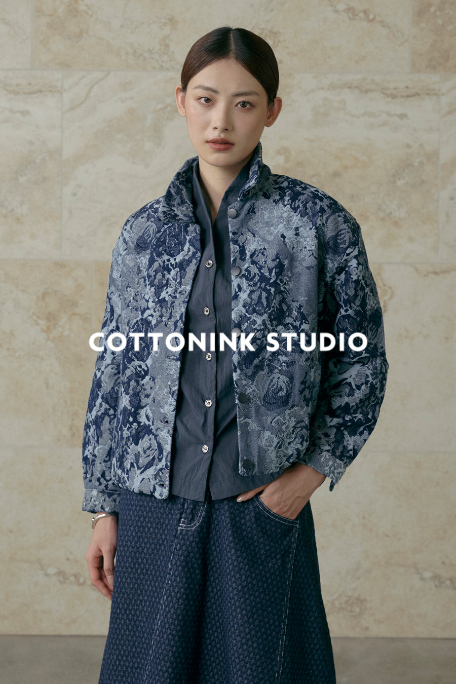 COTTONINKSTUDIO - Dark Denim Arbo