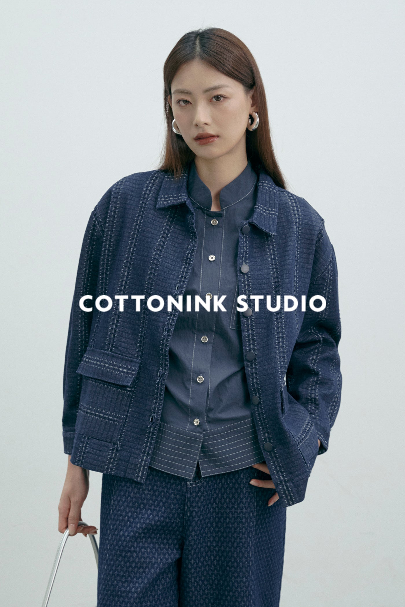 COTTONINKSTUDIO - Dark Denim Dores