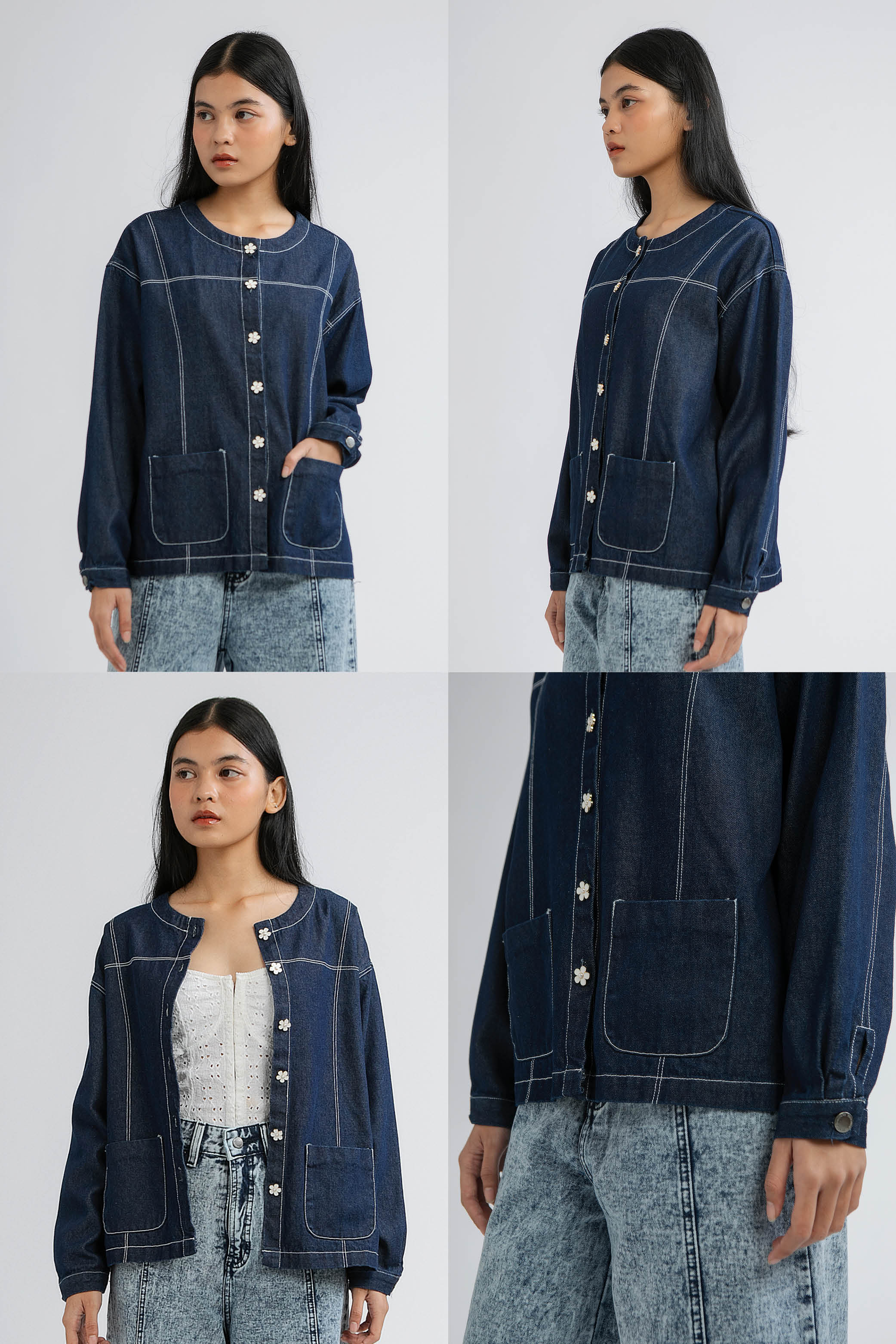 Dark Denim Fiamma - Defect Sale