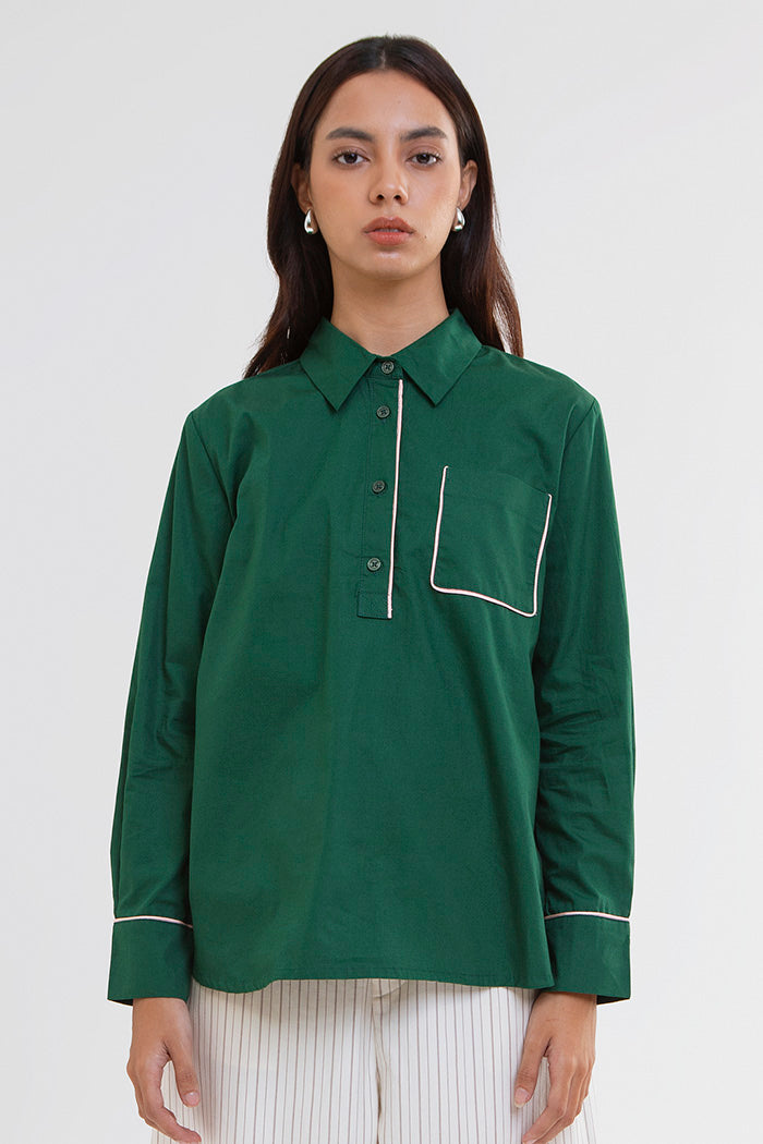 Dark Green Odilia