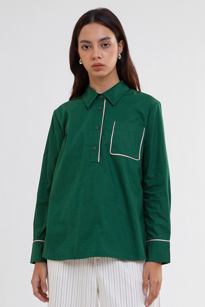 Dark Green Odilia